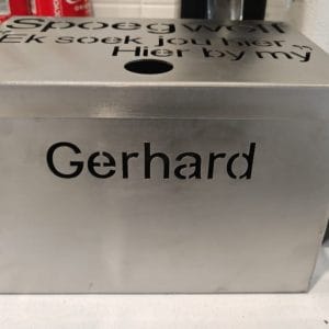 Personalised Stainless Steel Ice Bucket 7 Stainless Steel Ice Bucket