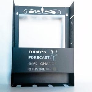 Steel Wine Rack