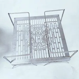 Free standing braai stand with Stainless Steel Grid