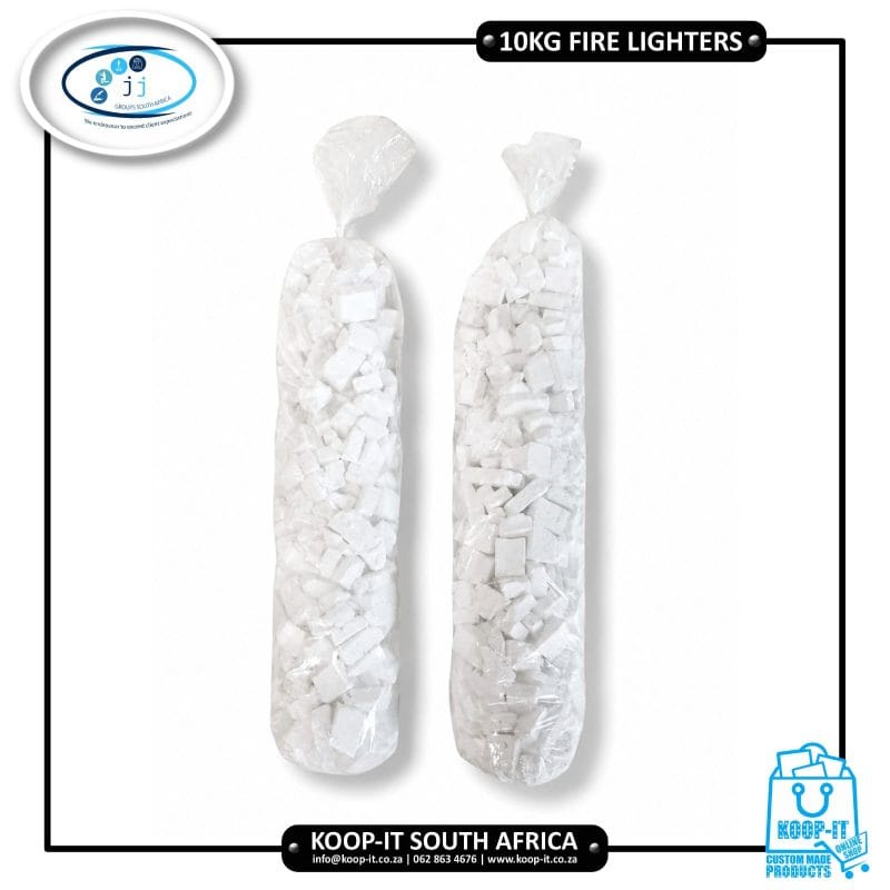 10 kg pack of braai fire lighters