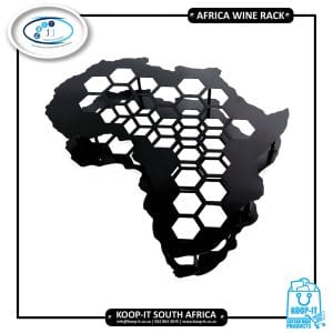 Africa Wine Rack | Koop-it - Premium Hand-Crafted Metal Products