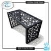 Pattern rectangular coffee table | Koop-it - Premium Hand-Crafted Metal Products