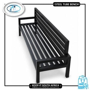 Steel tube bench