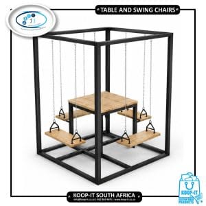 Table And Swing Chairs