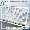 Personalized stainless steel braai grids