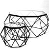 Hexagon Coffee Table Combo | Koop-it - Premium Hand-Crafted Metal Products