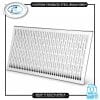 Personalized stainless steel braai grids
