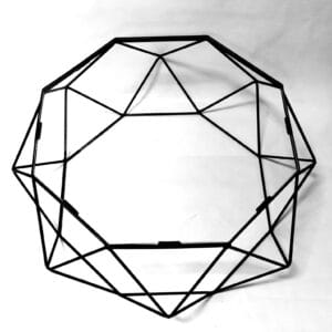 Large Hexagon Coffee Table | Koop-it - Premium Hand-Crafted Metal Products