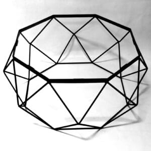Large Hexagon Coffee Table | Koop-it - Premium Hand-Crafted Metal Products