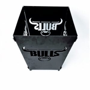 Portable fold-up rectangular steel boma