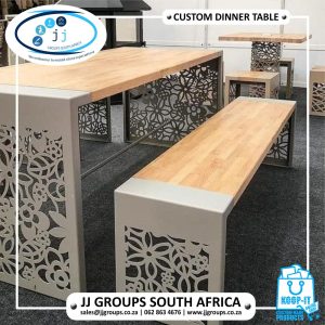 Modern dining room table
