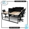 8-Seater Combo Table | Koop-it - Premium Hand-Crafted Metal Products