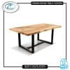 Dining room table U shape - 4 Seater | Koop-it - Premium Hand-Crafted Metal Products
