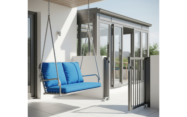 How to Make a Small Patio Feel Bigger and Brighter 3 How to Make a Small Patio Feel Bigger and Brighter | Koop-it - Premium Hand-Crafted Metal Products