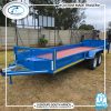 Double Axle Trailer with Break Assist