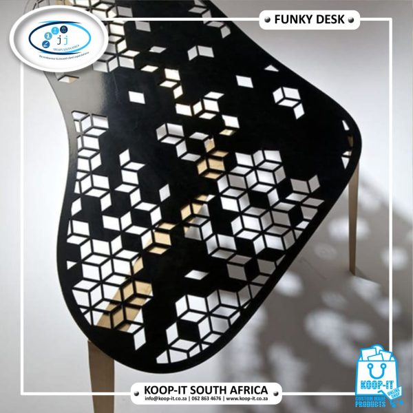Funky Steel Desk | Koop-it - Premium Hand-Crafted Metal Products