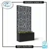 Mild steel flower planter with decorative trellis