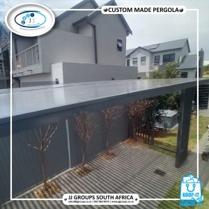 Custom Pergola With Waterproof Polycarbonate Roof