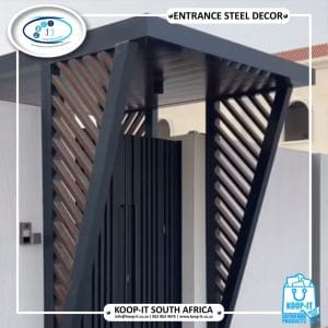 Modern Entrance Steel Décor | Koop-it - Premium Hand-Crafted Metal Products