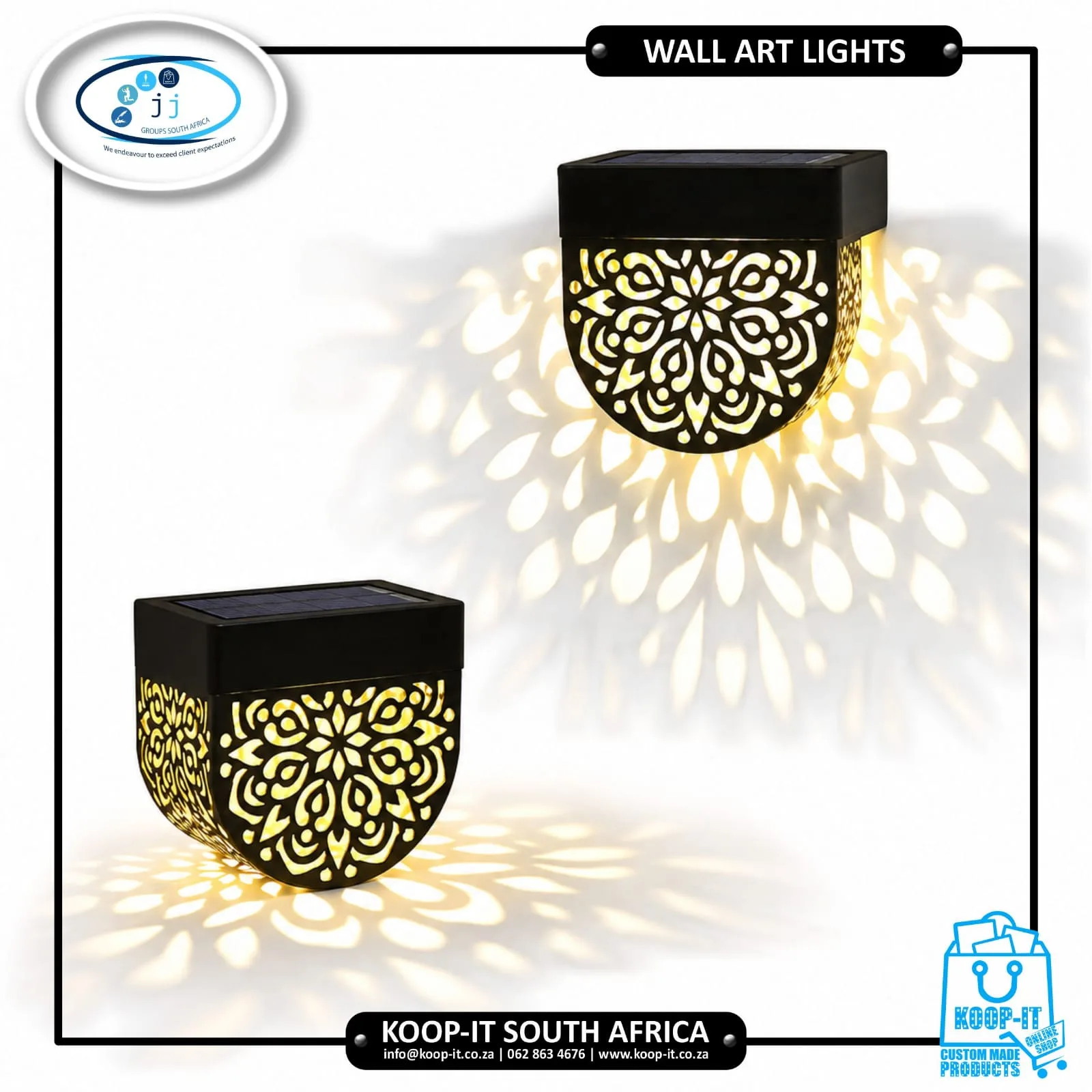 Custom Mild Steel LED Decorative Lights 3 Custom mild steel LED decorative lights