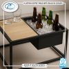 Custom Coffee Table With Build In Cooler