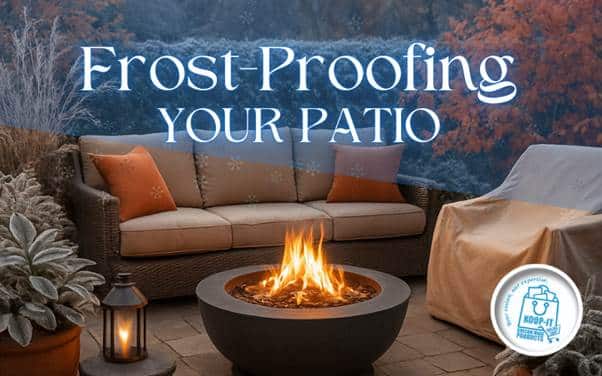Frost-Proofing Your Patio | Koop-it - Premium Hand-Crafted Metal Products