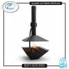 Square Outdoor Fireplace