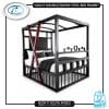 Adult Double/Queen Steel Bed Frame | Koop-it - Premium Hand-Crafted Metal Products
