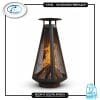 Steel Outdoor Fireplace | Koop-it - Premium Hand-Crafted Metal Products