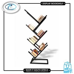 Mild steel display bookshelf