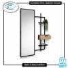 Modern Steel Mirror Frame | Koop-it - Premium Hand-Crafted Metal Products