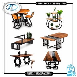 Custom steel and wood furniture made to order