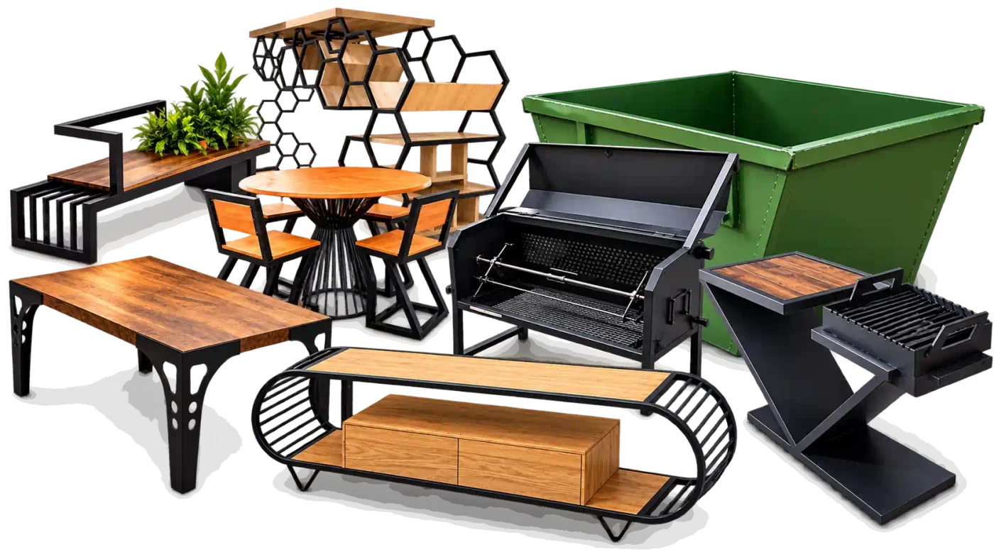 Koop It 6 Custom steel furniture and fabrication by Koop It