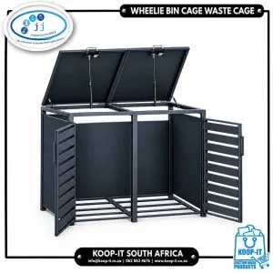 Wheelie Bin Cage Waste Cage