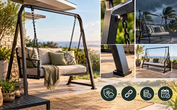 Custom metal patio furniture: a lifetime investment | Koop-it - Premium Hand-Crafted Metal Products
